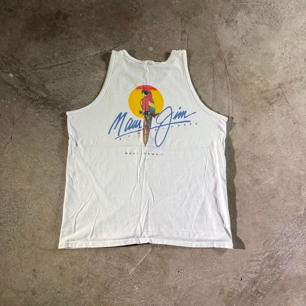 Vintage 90’s Y2K Maui Jim Graphic Tank Top Shirt